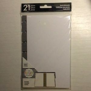 New In Package. Happy Planner Mini Plain Filer Paper